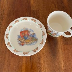 Bunnykins Plate and Mug